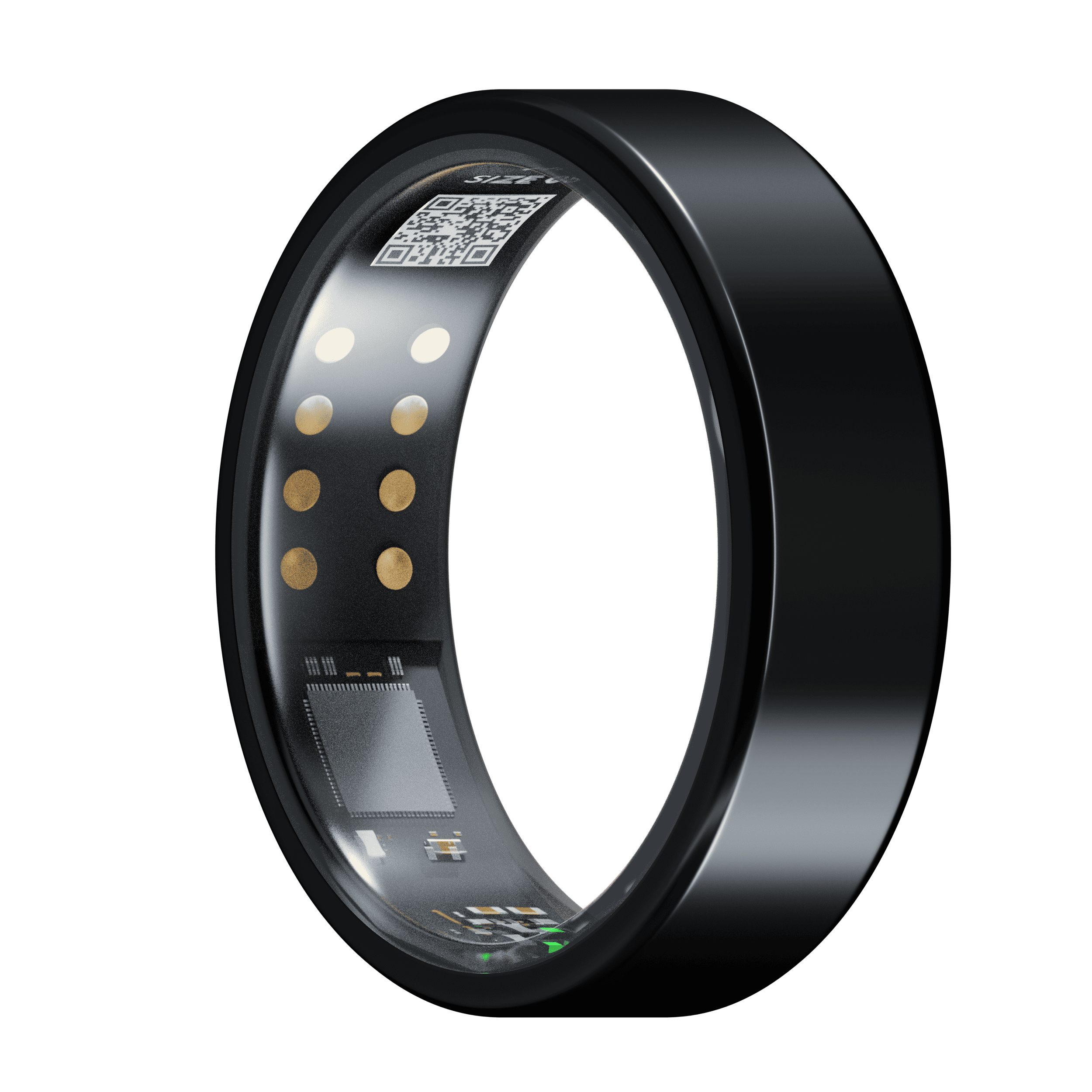 Uni•Q-Ring - Wireless Smart Ring (Stainless Steel Case, Waterproof, Chip RF03, BT Connection, Heart Rate & Sleep Monitoring, Sports Mode) - UniSex + Easy 15-Day Returns - Earbuds (Free Gift), unipods pro 2, Unidopes.co.in