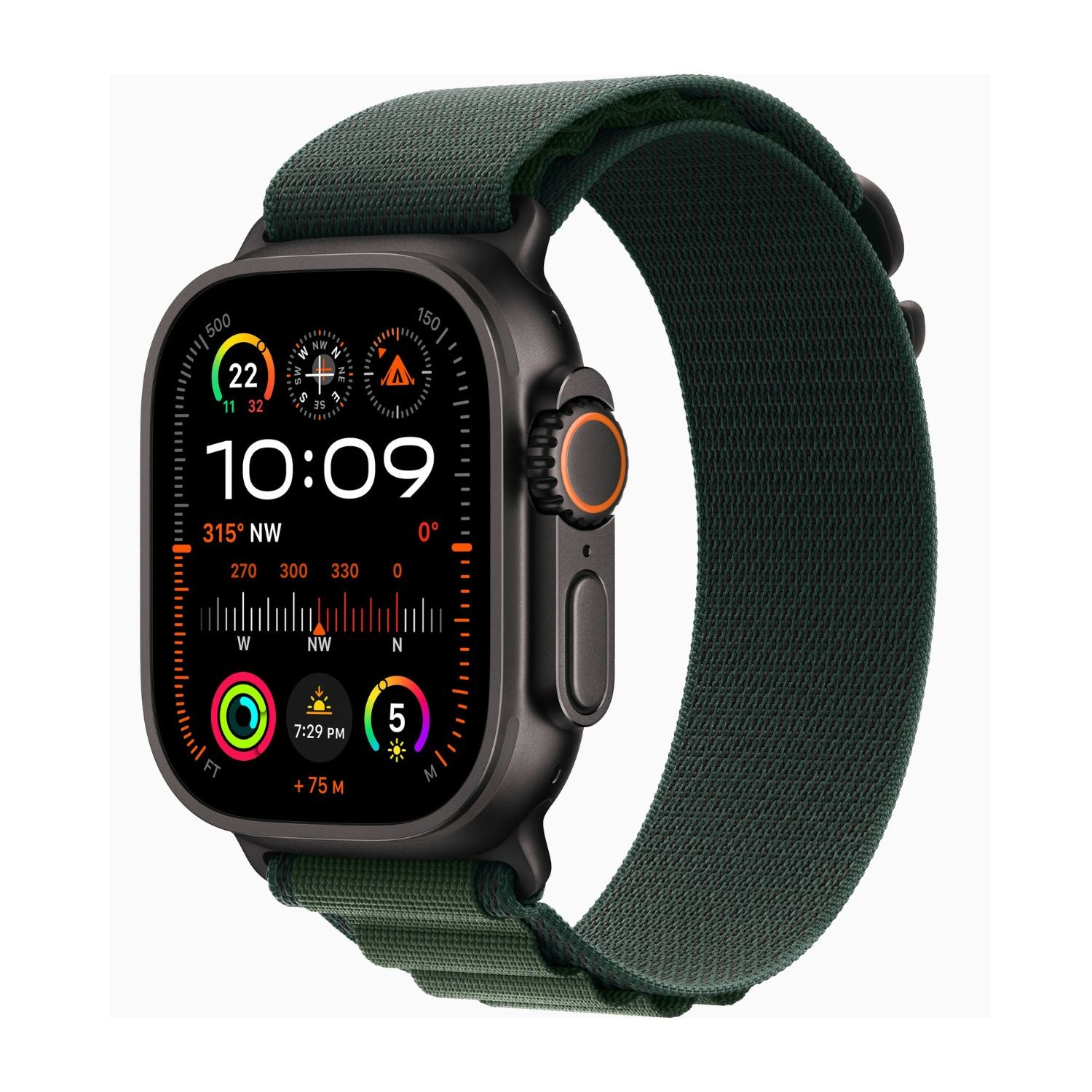 UniWatch Ultra 2 Series 9: Black Titanium SUPER OG with LOGO - Extra Strap & AirPods FREE Inside Box