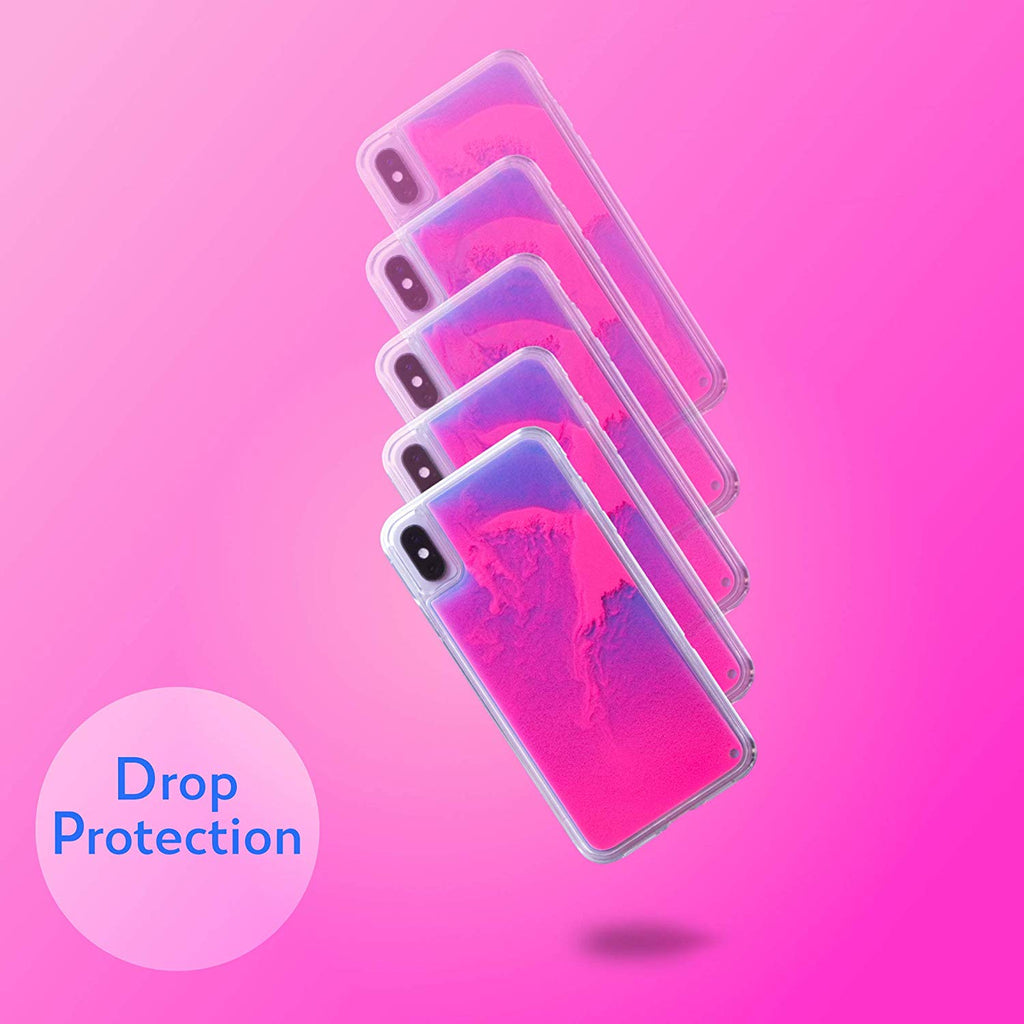 Uni•Case - Pink Neon Sand Glow Case