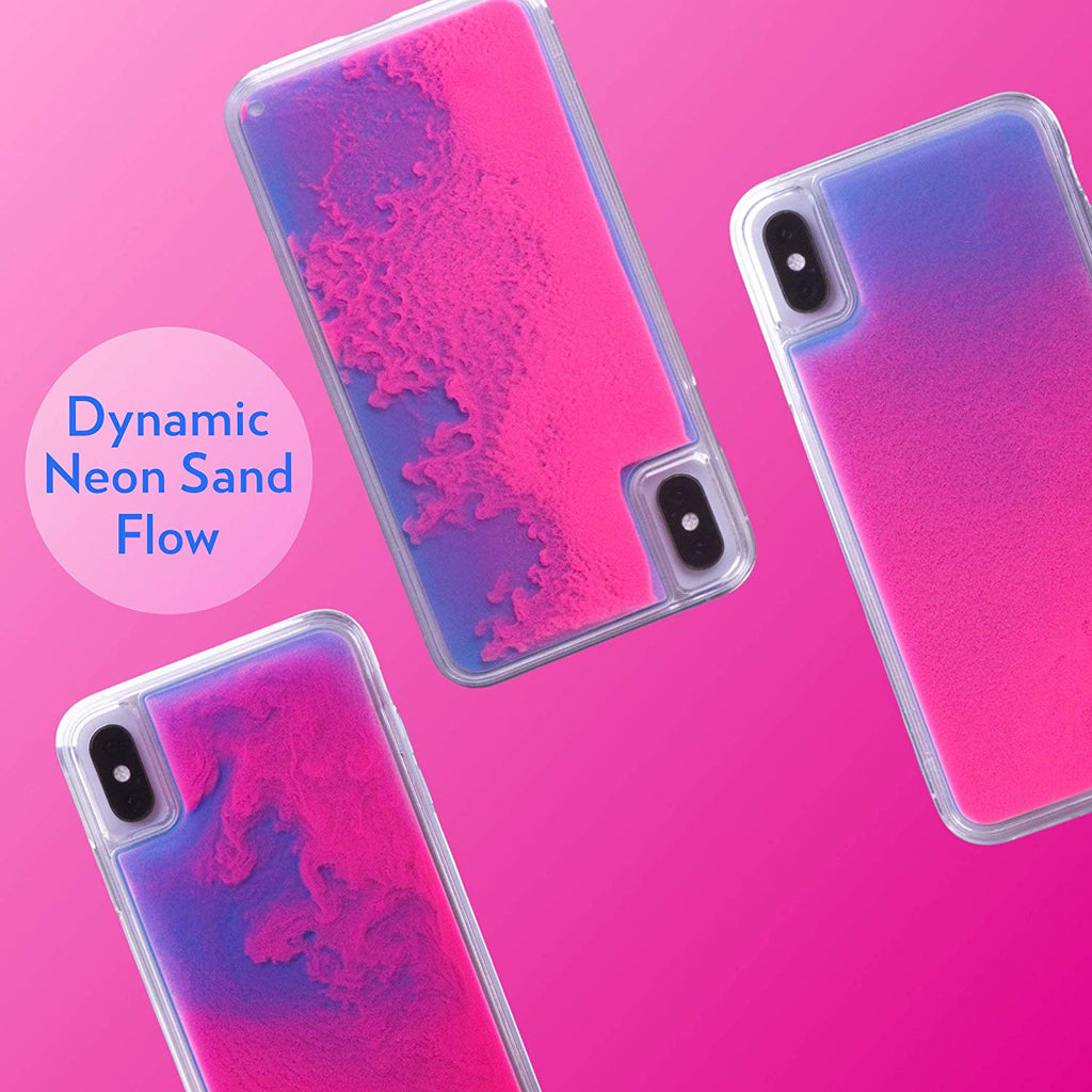 Uni•Case - Pink Neon Sand Glow Case