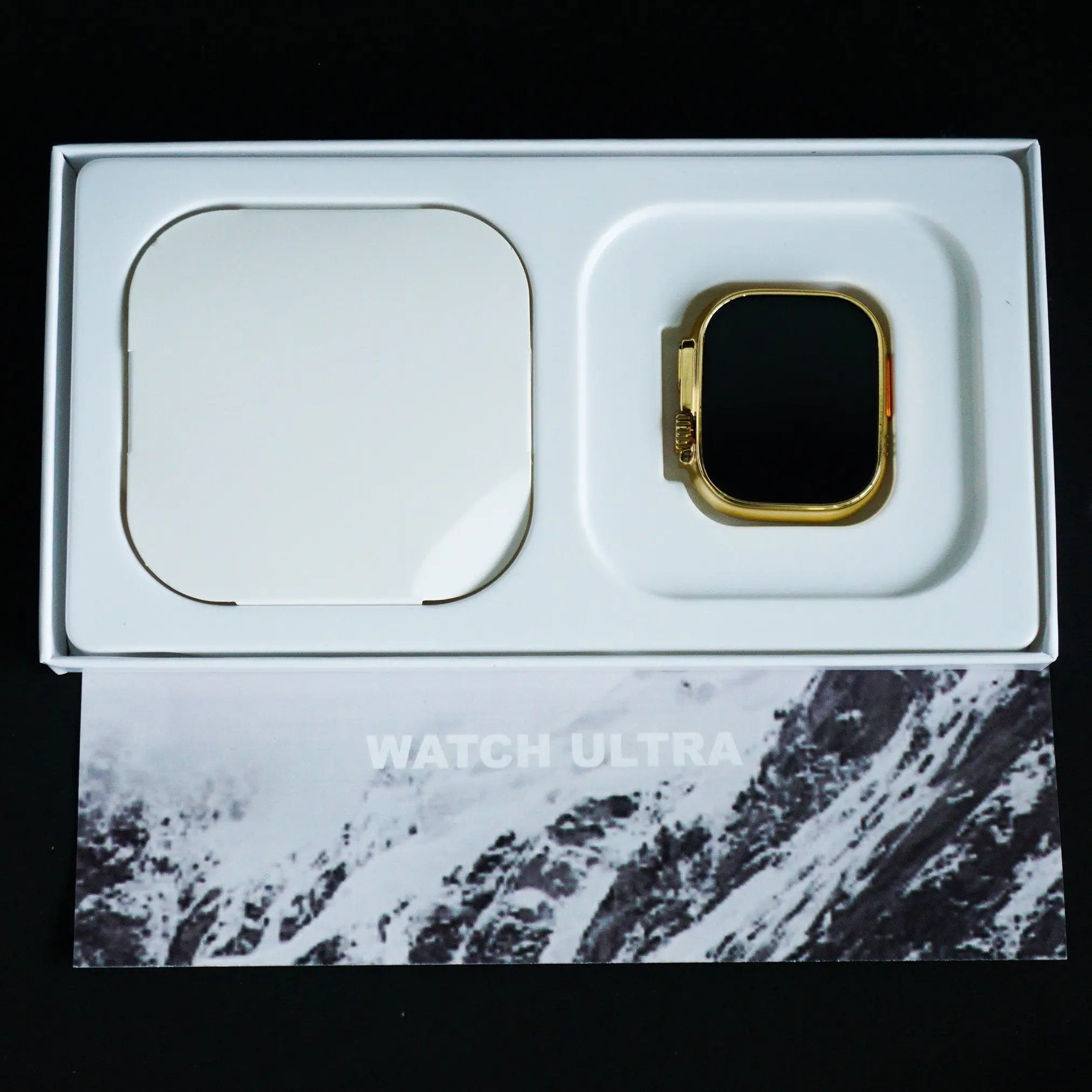 UniWatch 8 Ultra 24K Gold Edition - On/Off Apple Logo(6 Months Warranty), unipods pro 2, Unidopes.co.in