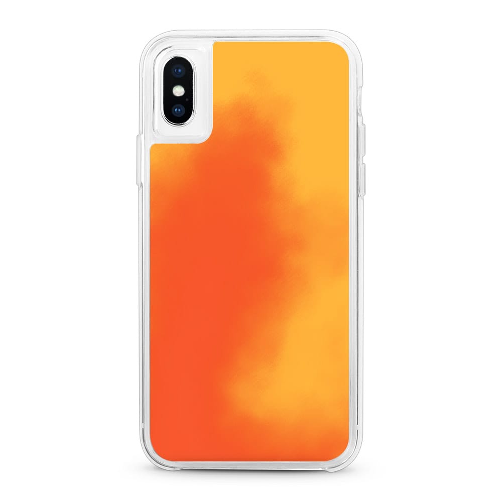 Uni•Case - Orange Neon Sand Glow Case