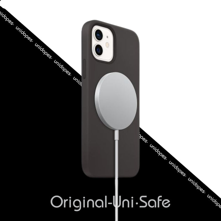 Uni•Mag 15W Magnetic Wireless Charger - Qi Certified, Type-C Cable Included, Slim Magnetic Puck | 1-Year Warranty