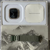 UniWatch Ultra 2 OG: 49MM AOD with LOGO, All Health and Fitness Tracker with Cellular + GPS - Extra Strap & EarPods FREE [15 Day Refund & 1 Yr Warranty]