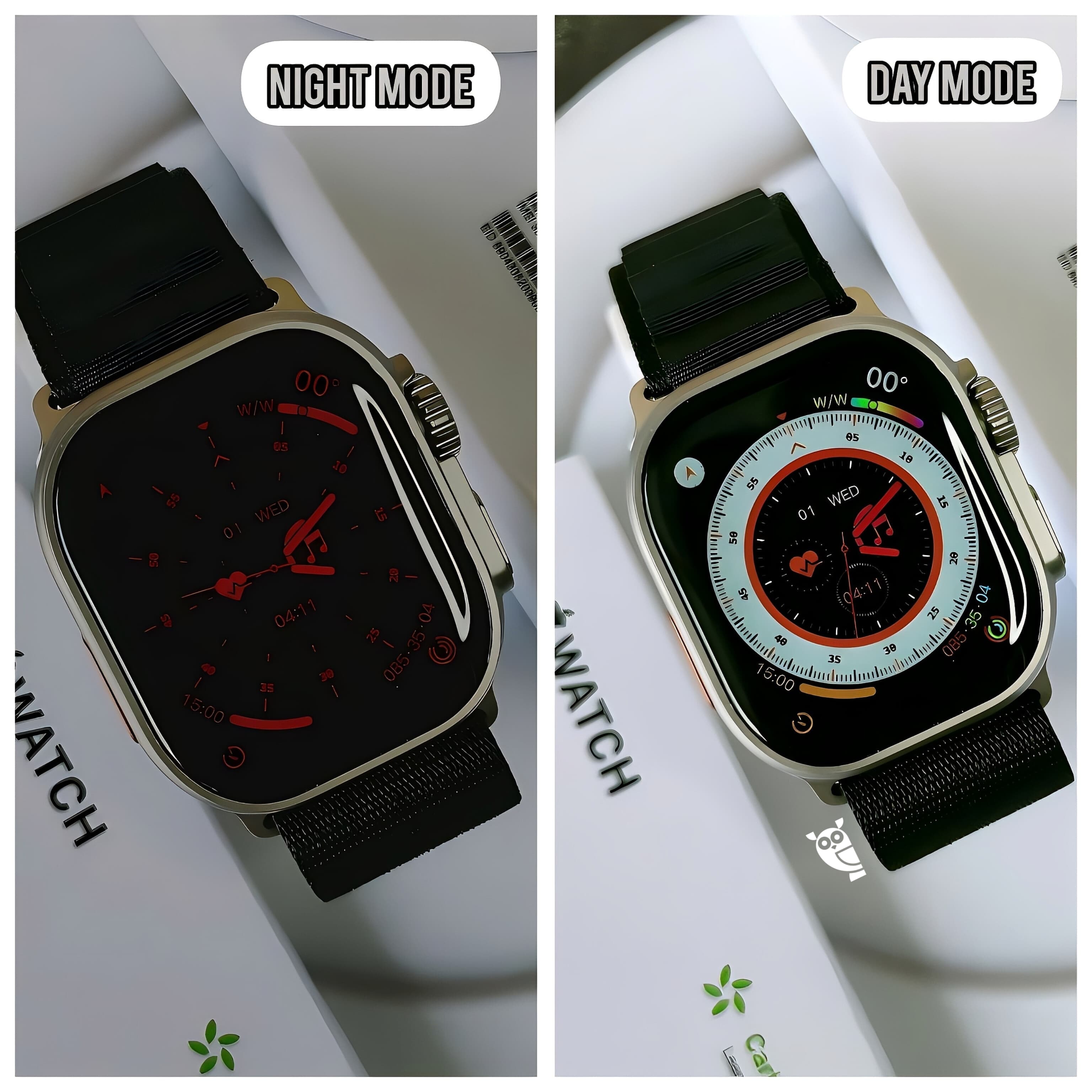 UniWatch Ultra 2 OG: 49MM AOD with LOGO, All Health and Fitness Tracker with Cellular + GPS - Extra Strap & EarPods FREE [15 Day Refund & 1 Yr Warranty]