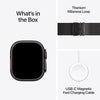 UniWatch Ultra 2 Series 9: Black Titanium SUPER OG with LOGO - Extra Strap & AirPods FREE Inside Box